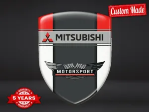 Mitsubishi Fensteraufkleber Racing Universal Hochwertig Trucks